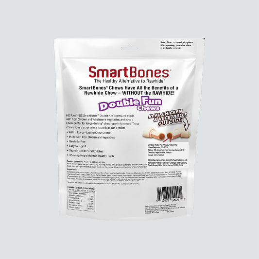 SMARTBONES Double Time Chews Chicken 16 Mini 255g