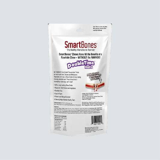 SMARTBONES Double Time Rolls Chicken 4 Small 158g