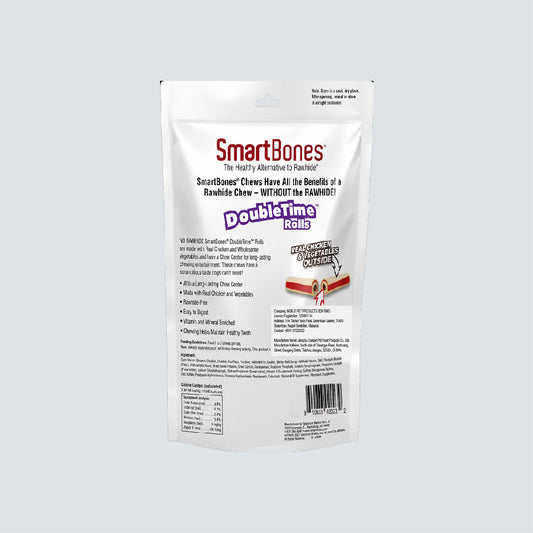 SMARTBONES Double Time Rolls Chicken 4 Large 360g