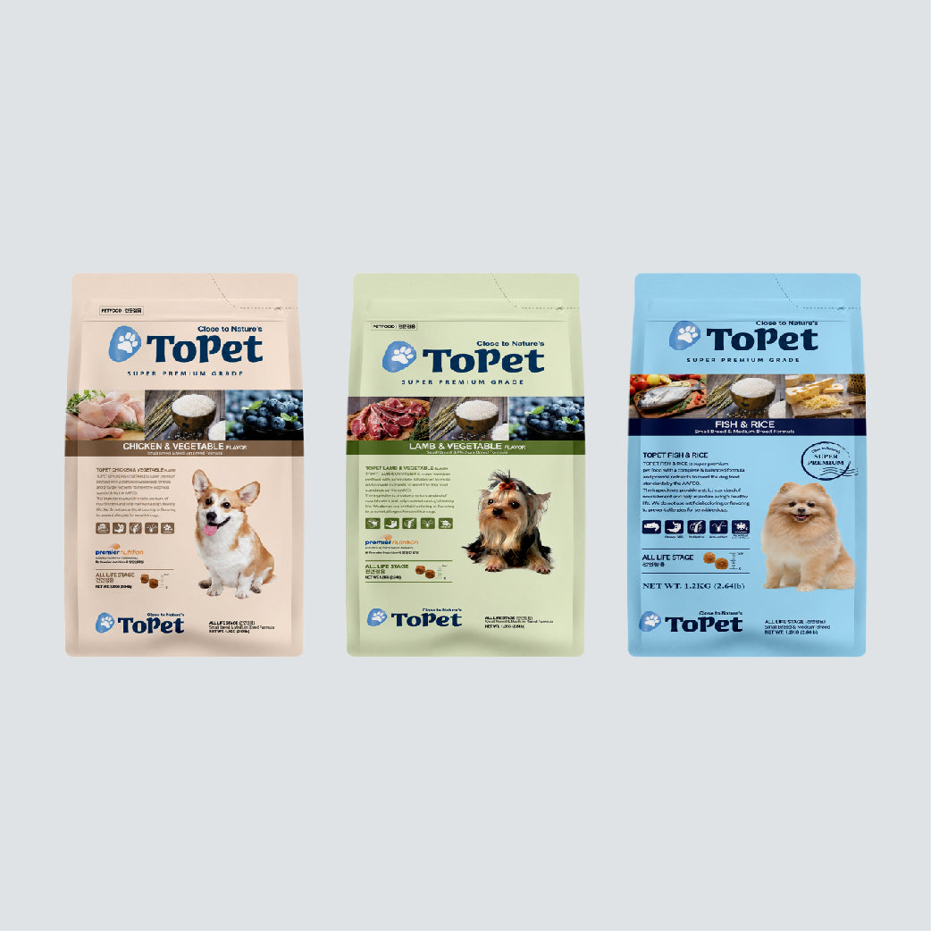 TOPET All Life Stage Chicken & Rice 1.2kg
