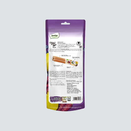 DENTALIGHT Vital Fiber Wellbar Pear, Purple Carrot, Blueberry (L) 250g