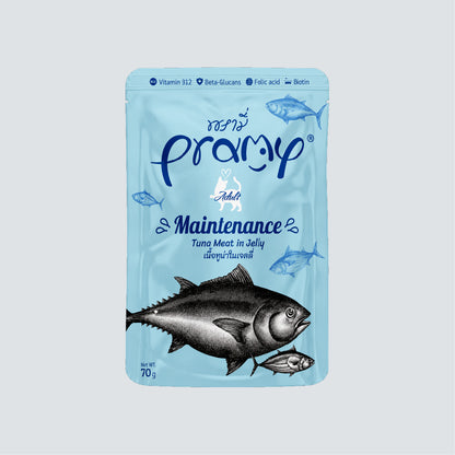 PRAMY Adult Maintenance Tuna Meat In Jelly 70g