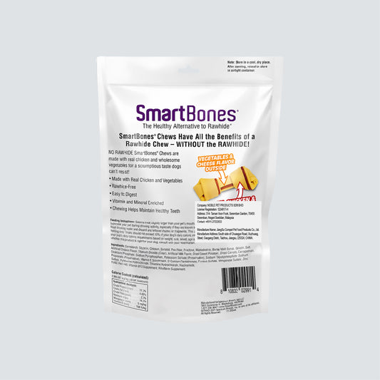 SMARTBONES Classic Chews Bacon & Cheese 16 Mini 255g