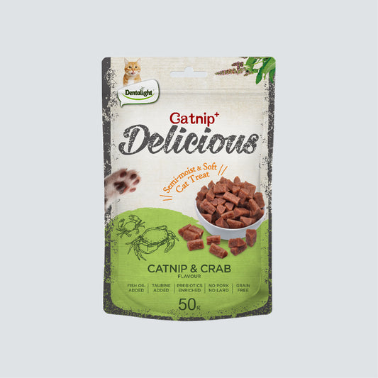 DENTALIGHT Catnip Delicious Crab 50g