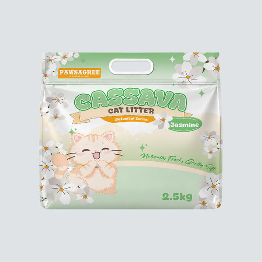 PAWSAGREE Cassava Cat Litter Jasmine 2.5kg