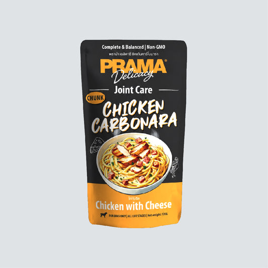 PRAMA DELICACY Complete & Balance Chicken Carbonara (Chicken with Cheese) 120g