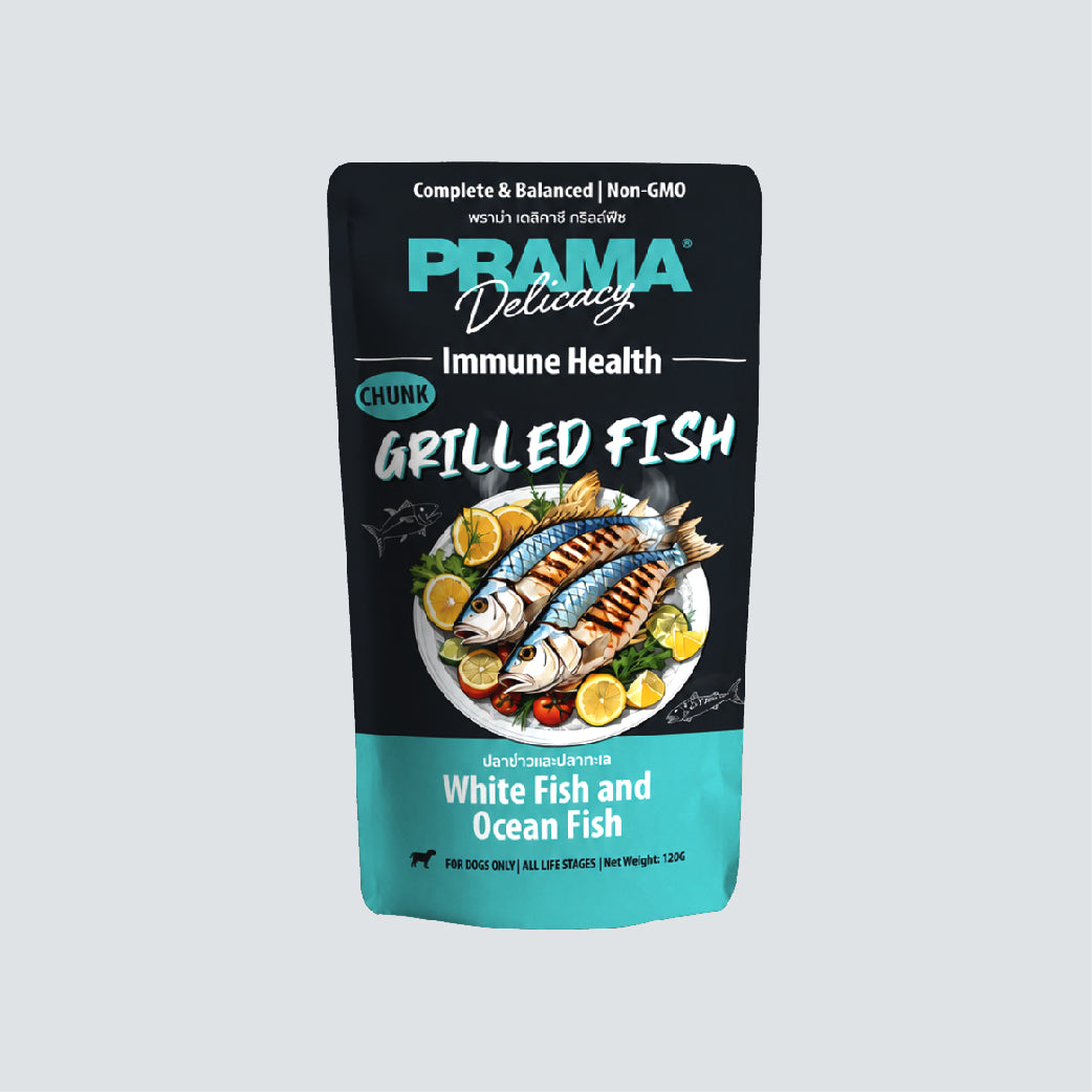 PRAMA DELICACY Complete & Balance Grilled Fish (White Fish and Ocean Fish) 120g