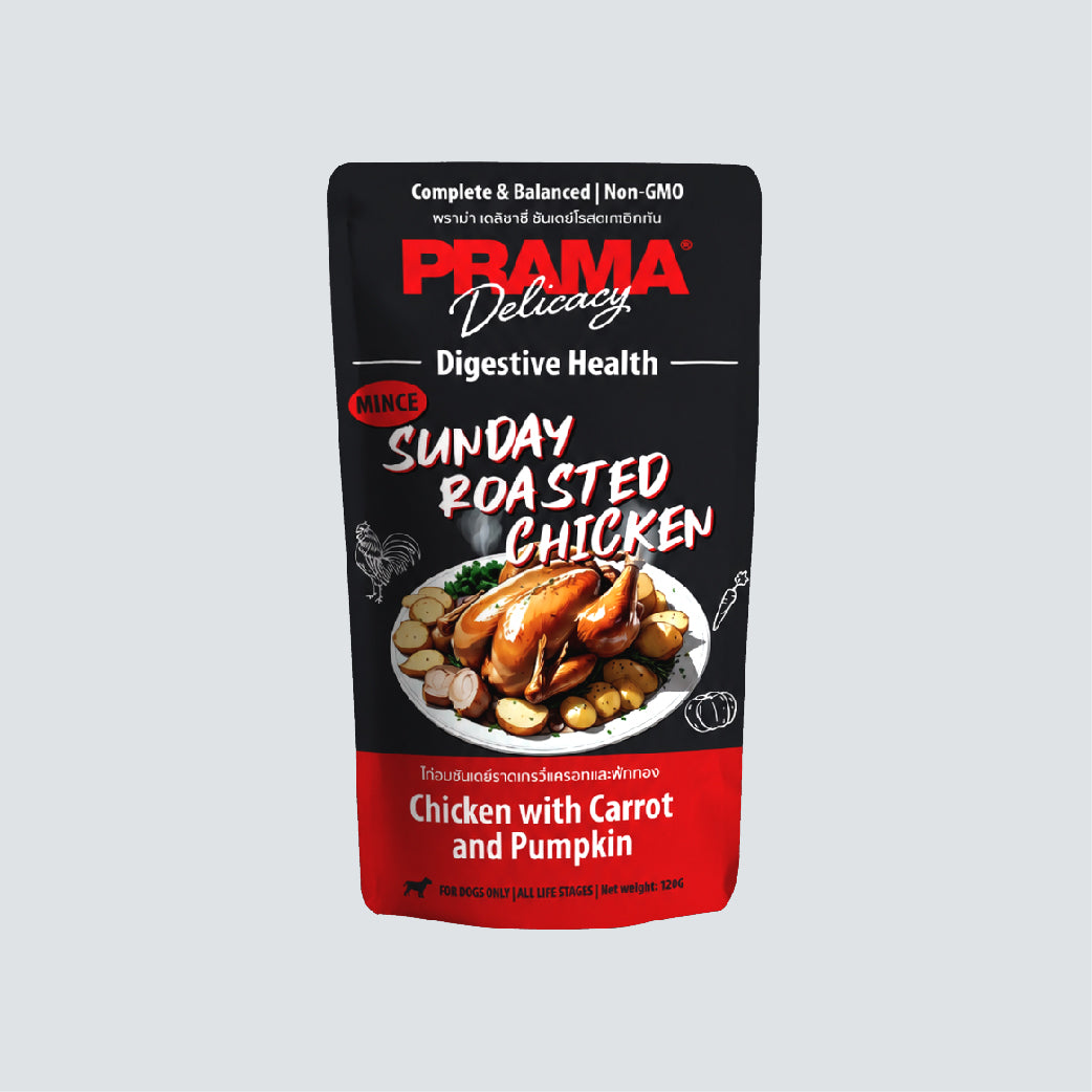 PRAMA DELICACY Complete & BalanceSunday Roasted Chicken (Chicken with Carrot and Pumpkin) 120g