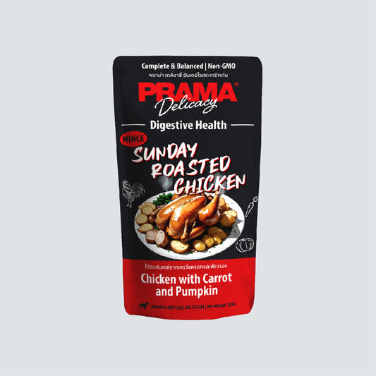 PRAMA DELICACY Complete & BalanceSunday Roasted Chicken (Chicken with Carrot and Pumpkin) 120g