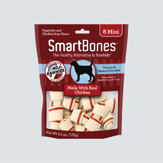 SMARTBONES Classic Chews Chicken 8 Mini 128g