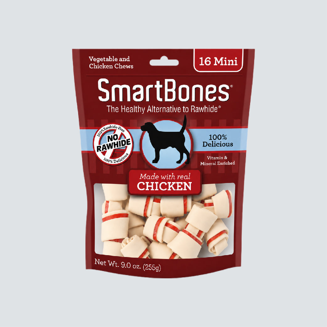 SMARTBONES Classic Chew Chicken 16 Mini 255g