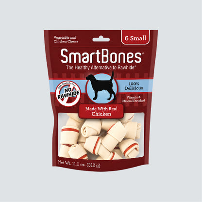 SMARTBONES Classic Chews Chicken 6 Small 312g