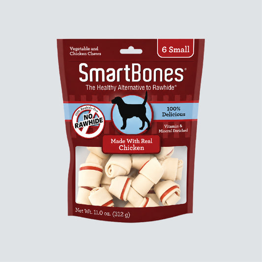 SMARTBONES Classic Chews Chicken 6 Small 312g