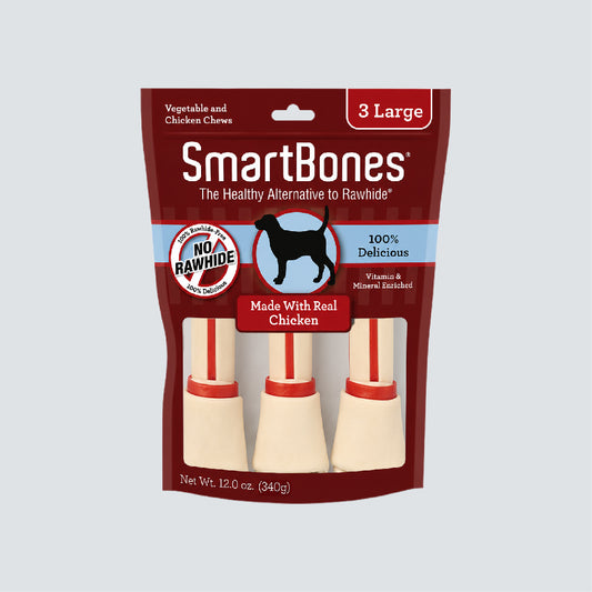 SMARTBONES Classic Chews Chicken 3 Large 340g