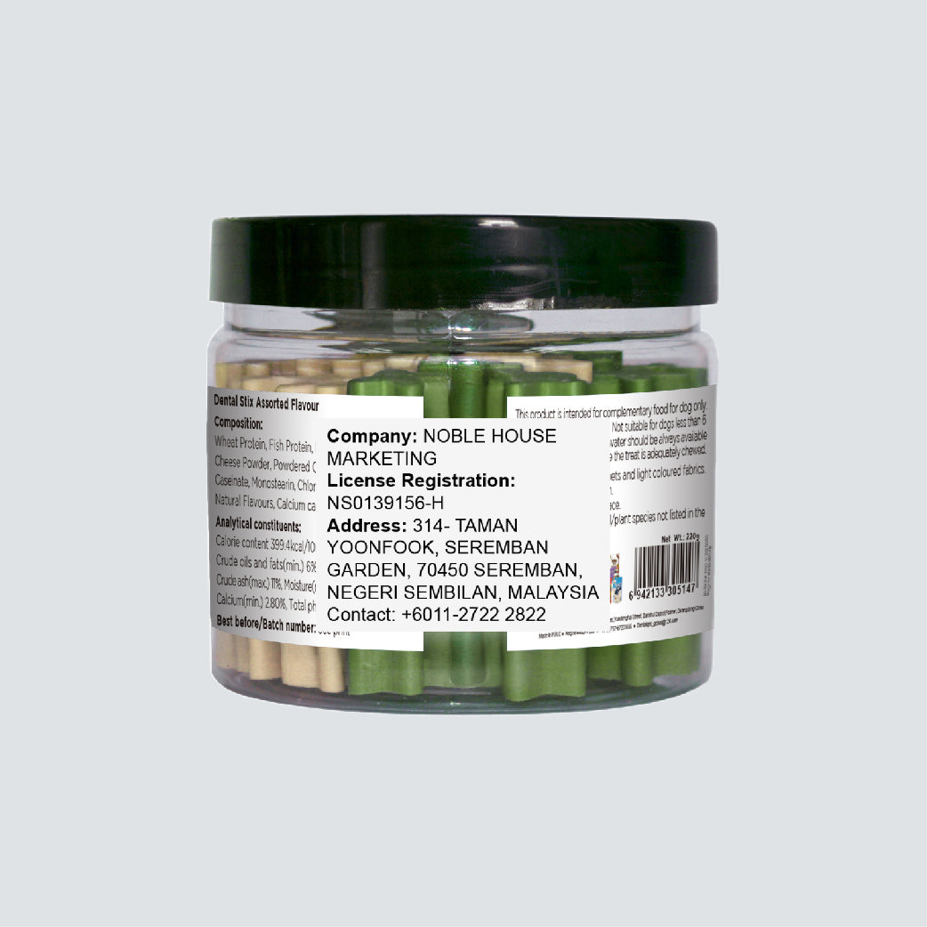 DENTALIGHT Dental Stick Assorted 220g