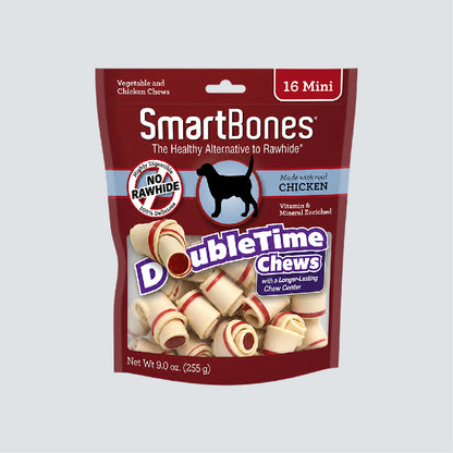 SMARTBONES Double Time Chews Chicken 16 Mini 255g