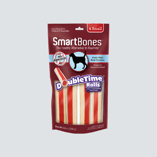 SMARTBONES Double Time Rolls Chicken 4 Small 158g
