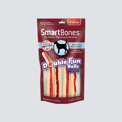 SMARTBONES Double Time Rolls Chicken 4 Large 360g