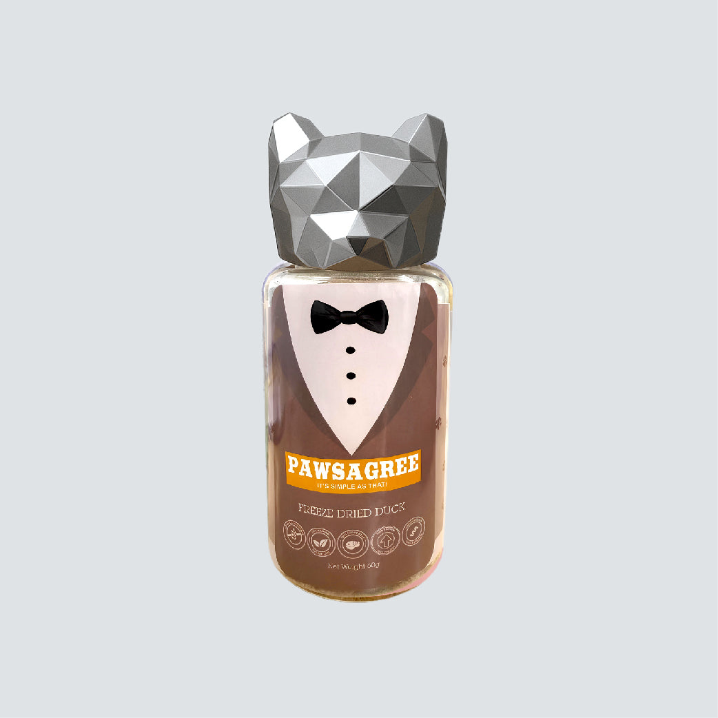 PAWSAGREE Freeze Dried Duck Cube 60g