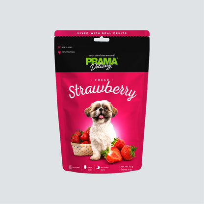 PRAMA DELICACY Fruity Fresh Strawberry 70g