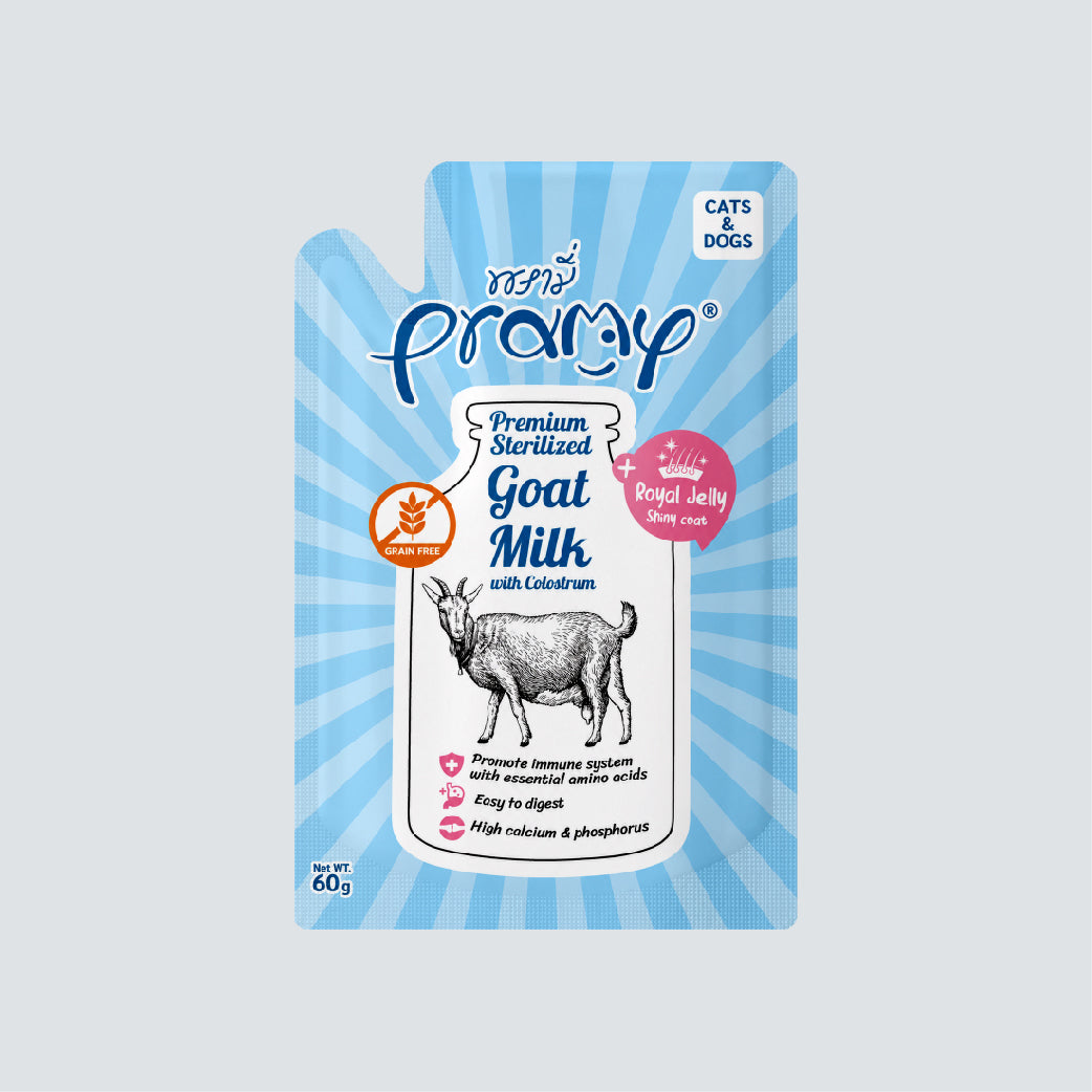 PRAMY Premium Sterilized Goat Milk With Colostrum 60g