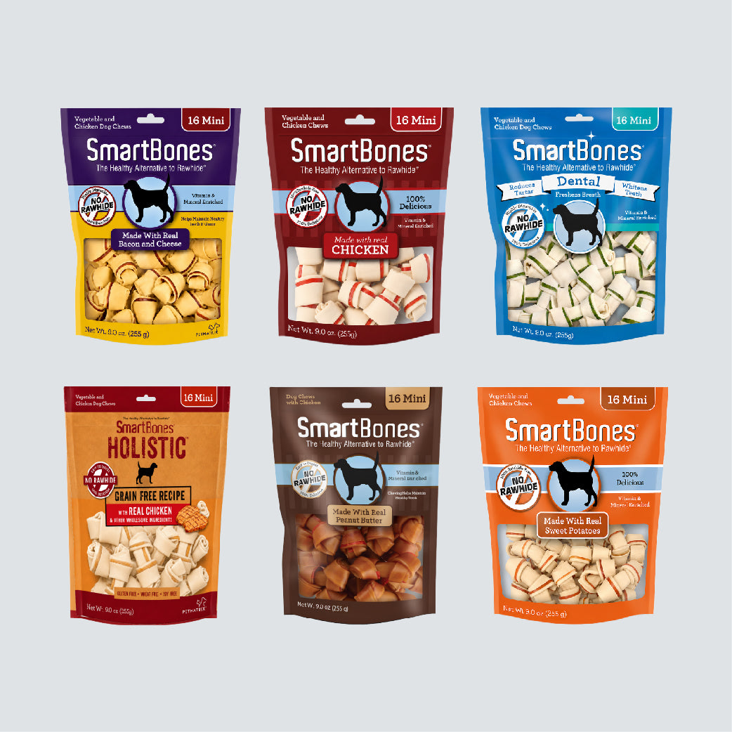 SMARTBONES Classic Chews Holistic Chicken 16 Mini 255g
