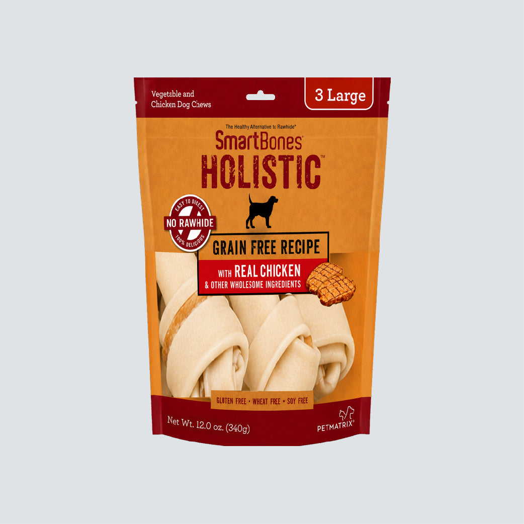 SMARTBONES Classic Chews Holistic Chicken 3 Large 340g
