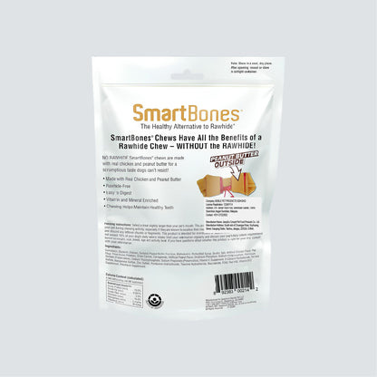 SMARTBONES Classic Chews Peanut Butter 6 Small 312g