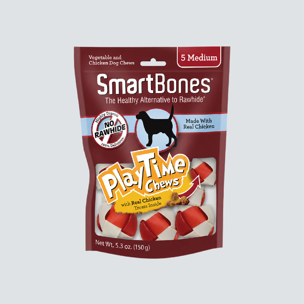 SMARTBONES Playtime Chews Chicken 5 Medium 170g