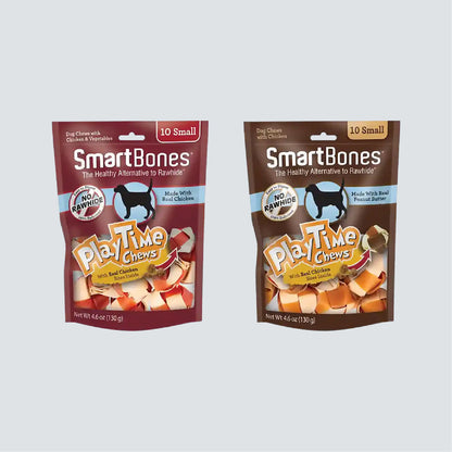 SMARTBONES Playtime Chews Chicken 10 Small 130g