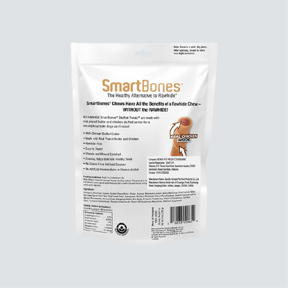 SMARTBONES Stuffed Twistz Peanut Butter 6 Twistz 198g