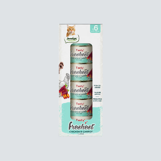 DENTALIGHT Tasty Freshest Chicken & Carrot 80g