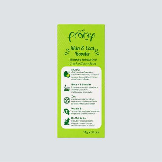 PRAMY Treat Booster Skin & Coat Booster Salmon With Crab 14gx30