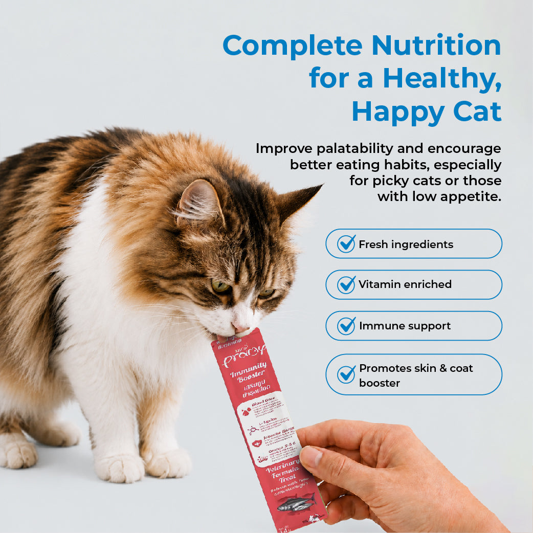 PRAMY Treat Booster Immunity Booster Salmon With Tuna 14gx30
