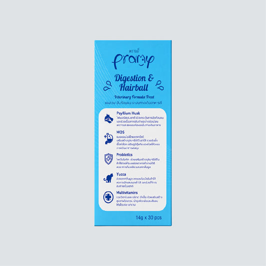 PRAMY Treat Booster Digestion & Hairball Salmon With Scallop 14gx30