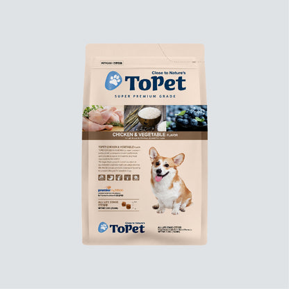 TOPET All Life Stage Chicken & Rice 7.2kg