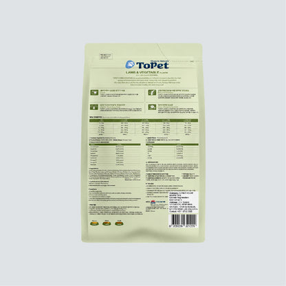 TOPET All Life Stage Lamb & Rice 7.2kg