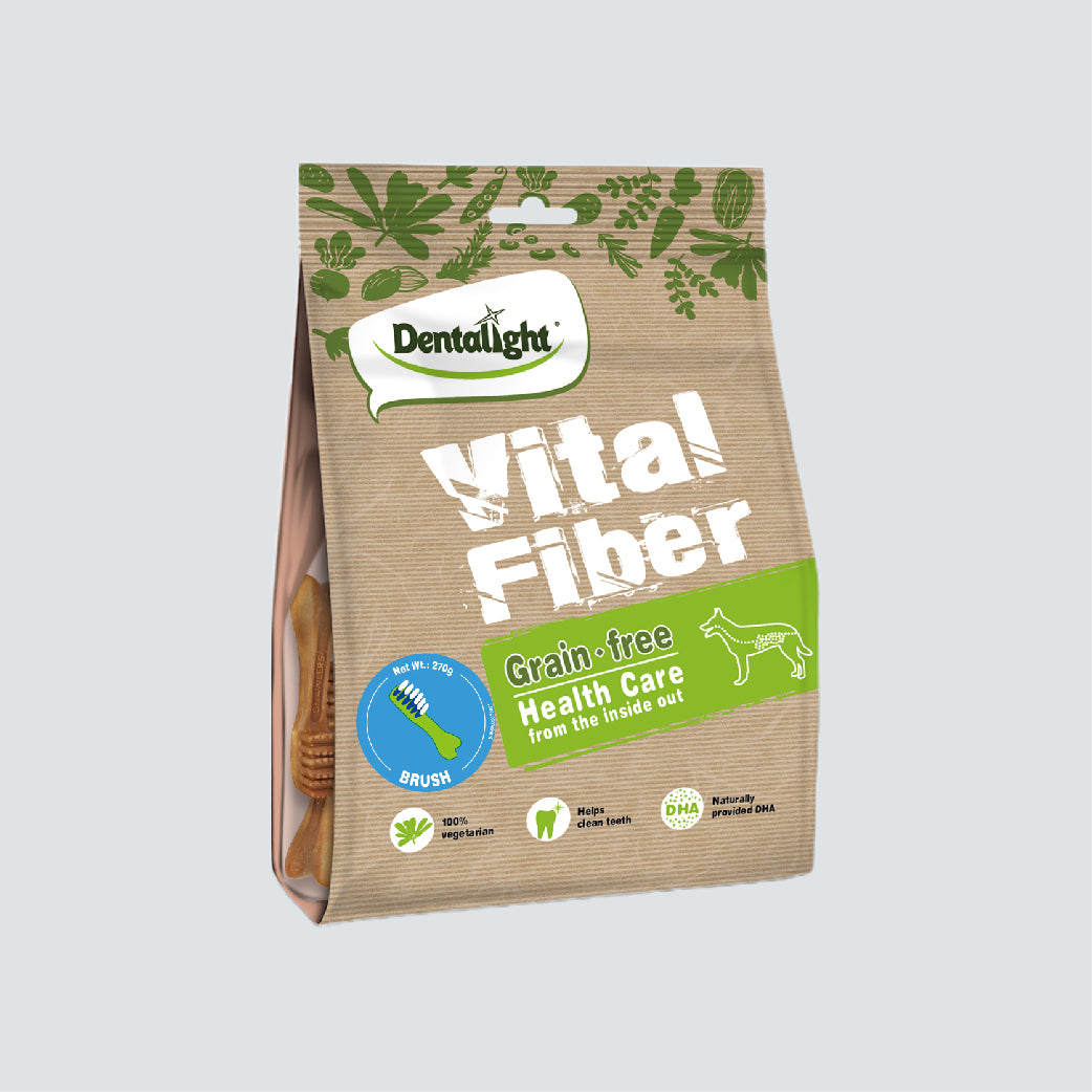 DENTALIGHT Vital Fiber Brush (S) 270g