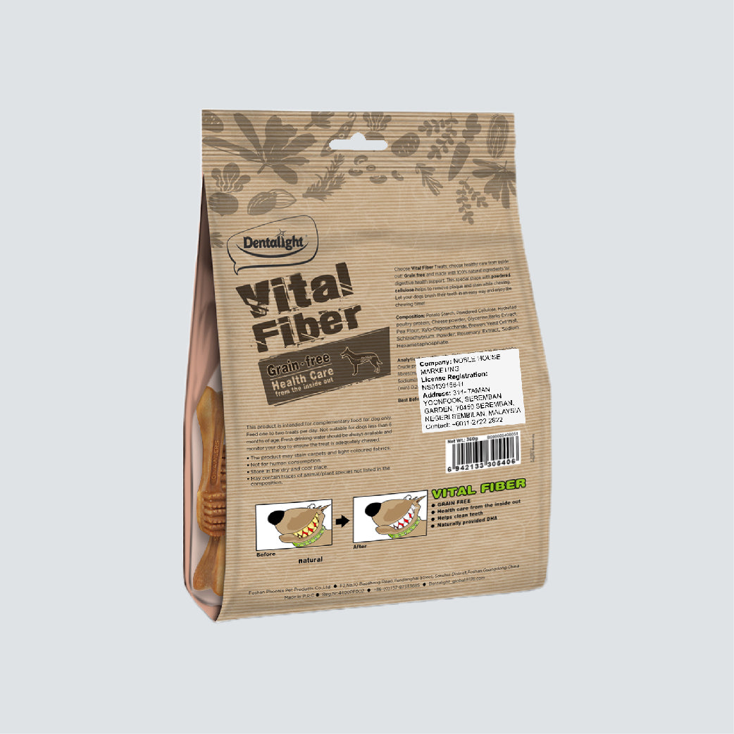 DENTALIGHT Vital Fiber Brush (S) 270g