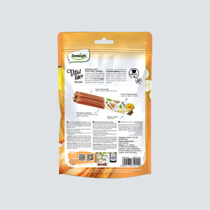 DENTALIGHT Vital Fiber Wellbar Banana, Mountain Yam, Pumpkin (S) 80g