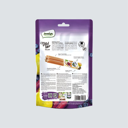 DENTALIGHT Vital Fiber Wellbar Pear, Purple Carrot, Blueberry (M) 85g