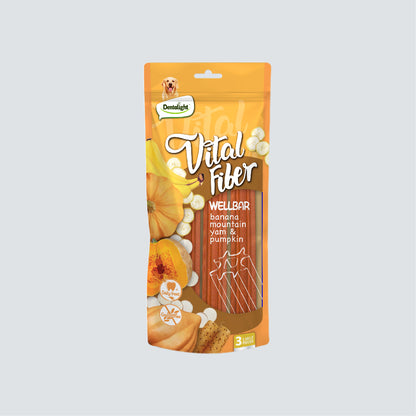 DENTALIGHT Vital Fiber Wellbar Banana, Mountain Yam, Pumpkin (L) 250g