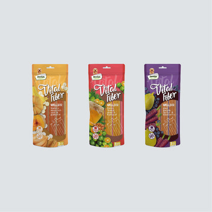 DENTALIGHT Vital Fiber Wellbar Banana, Mountain Yam, Pumpkin (L) 250g