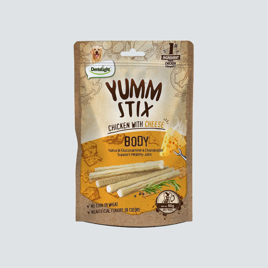DENTALIGHT Yumm Stix Chicken with Cheese 50g
