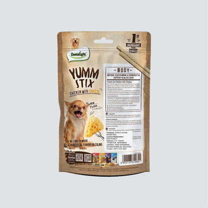 DENTALIGHT Yumm Stix Chicken with Cheese 50g