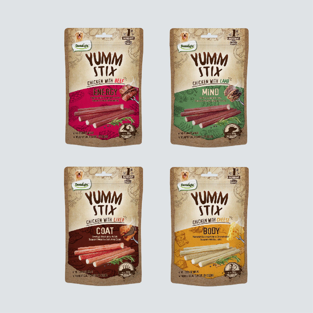 DENTALIGHT Yumm Stix Chicken with Lamb 50g
