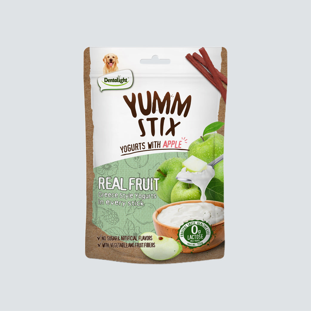 DENTALIGHT Yumm Stix Yogurts with Apple 70g