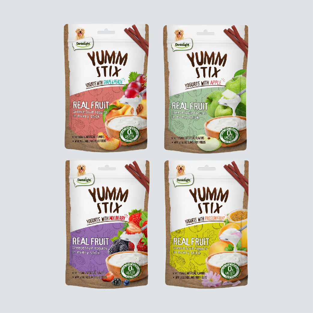DENTALIGHT Yumm Stix Yogurts with Passion Fruit 70g
